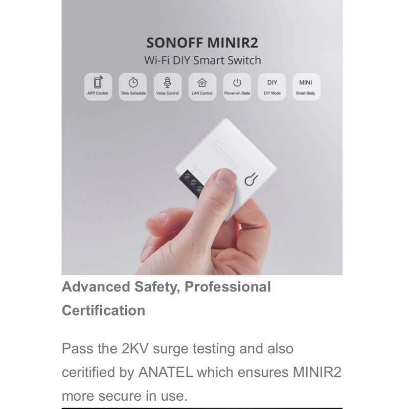 Sonoff mini r2