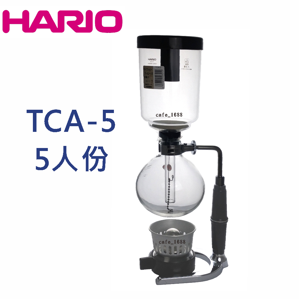 【HARIO】經典虹吸式5咖啡壺600ml, 5人份 (TCA-5), 日本製
