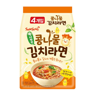 🇰🇷韓國代購🇰🇷Samyang 三養 黃金豆芽泡菜風味泡麵 4入