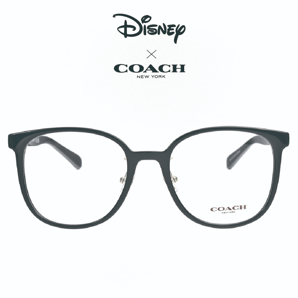 COACH光學眼鏡 HC6217 5002 復古橢圓框 -迪士尼聯名