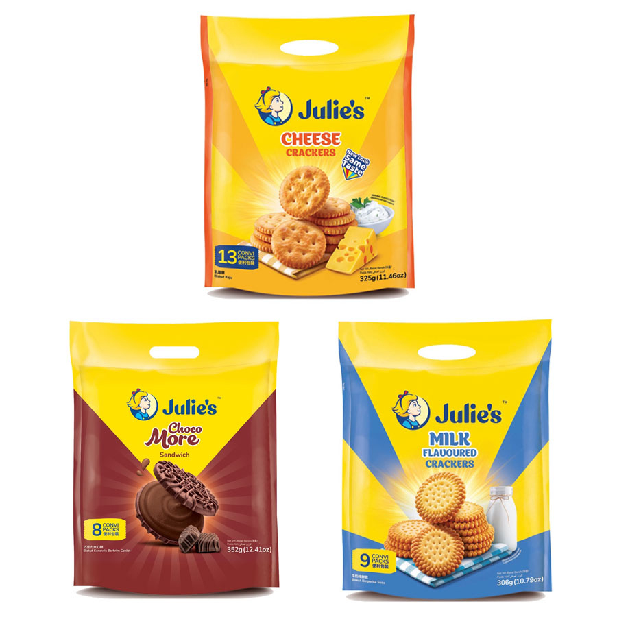 《餅乾》Julie's茱蒂絲起士餅/牛奶味餅乾/巧克力味夾心餅/乳酪餅/奇福餅/牛奶餅/巧克力夾心餅/可可夾心/素食餅乾