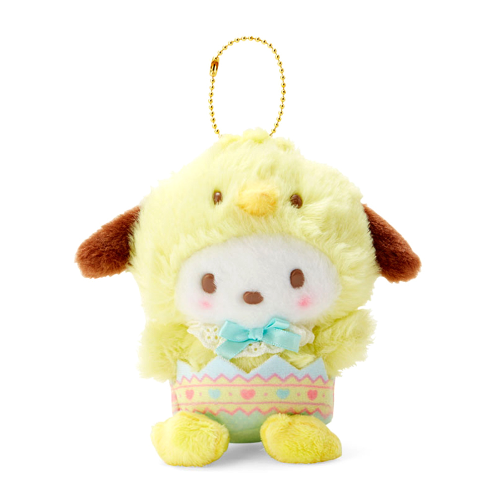 Sanrio 三麗鷗 復活節系列 小雞裝扮造型玩偶吊鍊 帕恰狗 858552