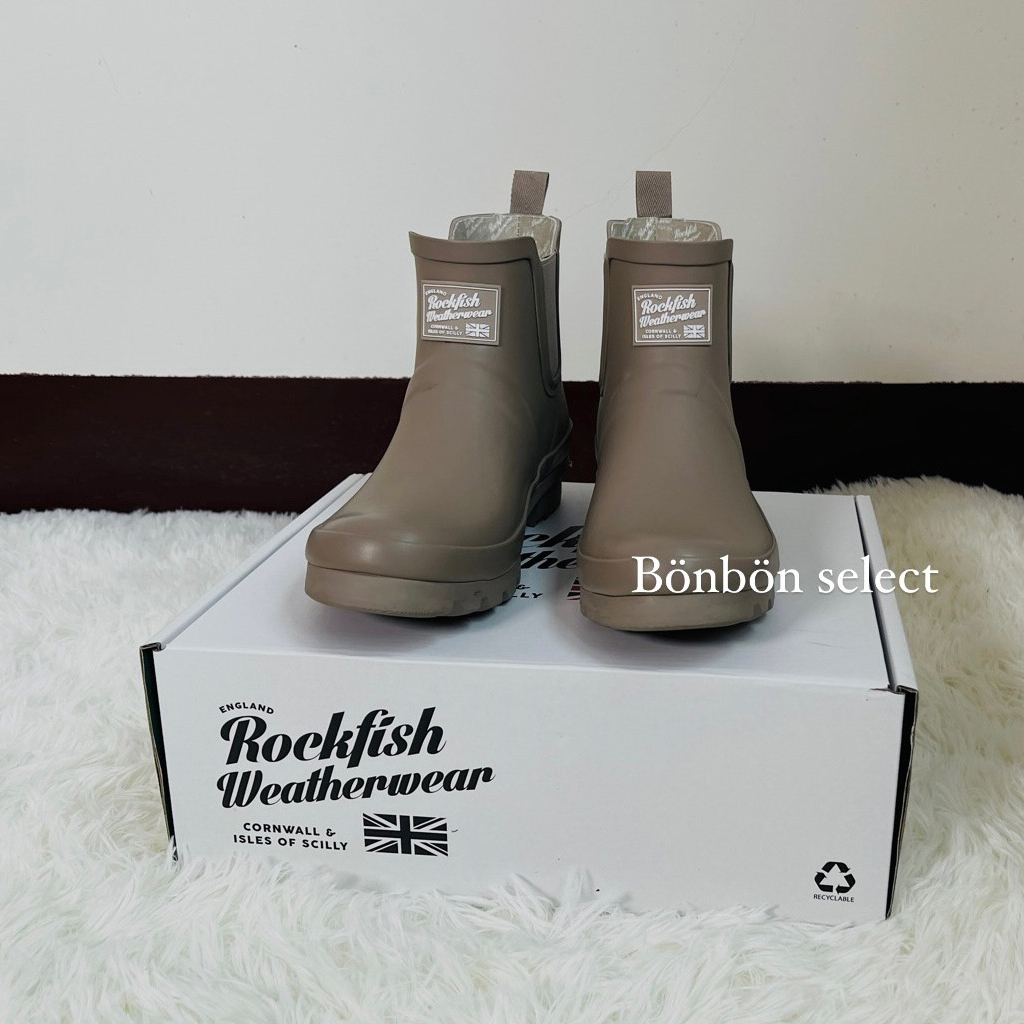 新品預購 韓國代購【BonBon】🌞 ROCKFISH WEATHERWEAR 短筒雨靴 短靴  雨天穿搭 防水短筒靴