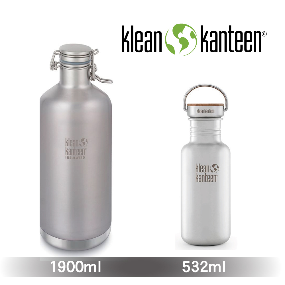 【美國Klean Kanteen】不鏽鋼瓶(窄口/寬口/保溫瓶)