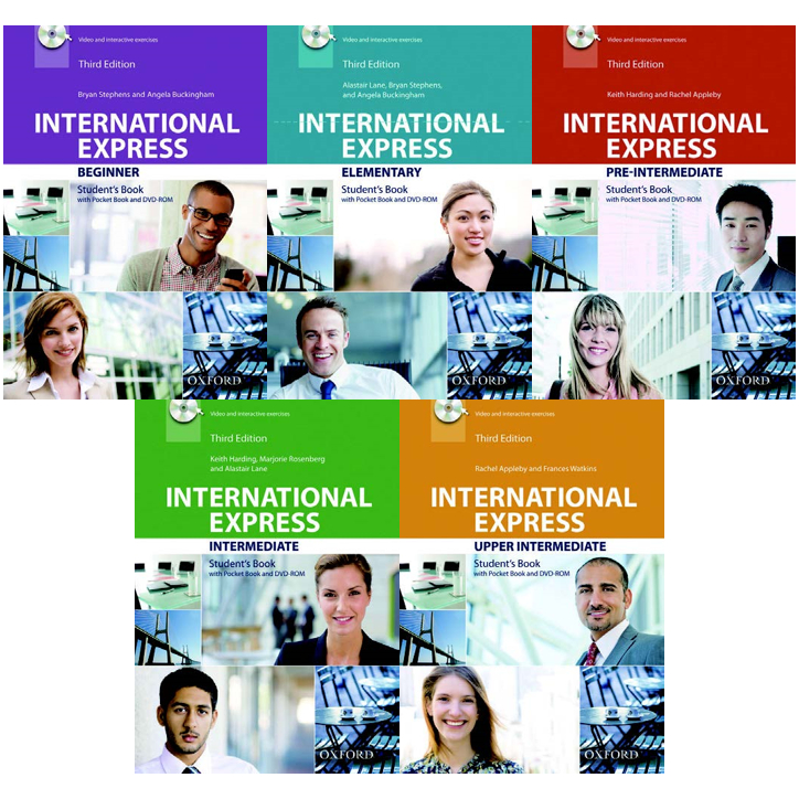 International Express, 3/e SB Pack (Beginner/Elementary/Pre Intermediate/Intermediate/Upper Intermediate)&lt;華通書坊/姆斯&gt;