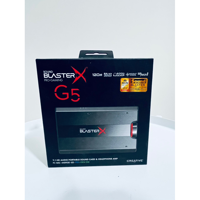 CREATIVE創新未來 Sound Blasterx G5 USB音效卡