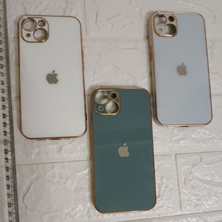 全新 現貨 iPhone 13 6.1吋 專用 手機殼 手機 保護 殼 套 包 電鍍 邊條 鏡面 背蓋 蘋果 簡單 時尚