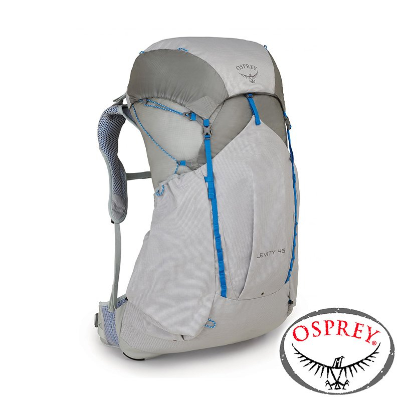 【美國 OSPREY】Levity 60　男款 超輕量登山背包60L『格紋銀』10001536 登山.露營.休閒.旅遊.