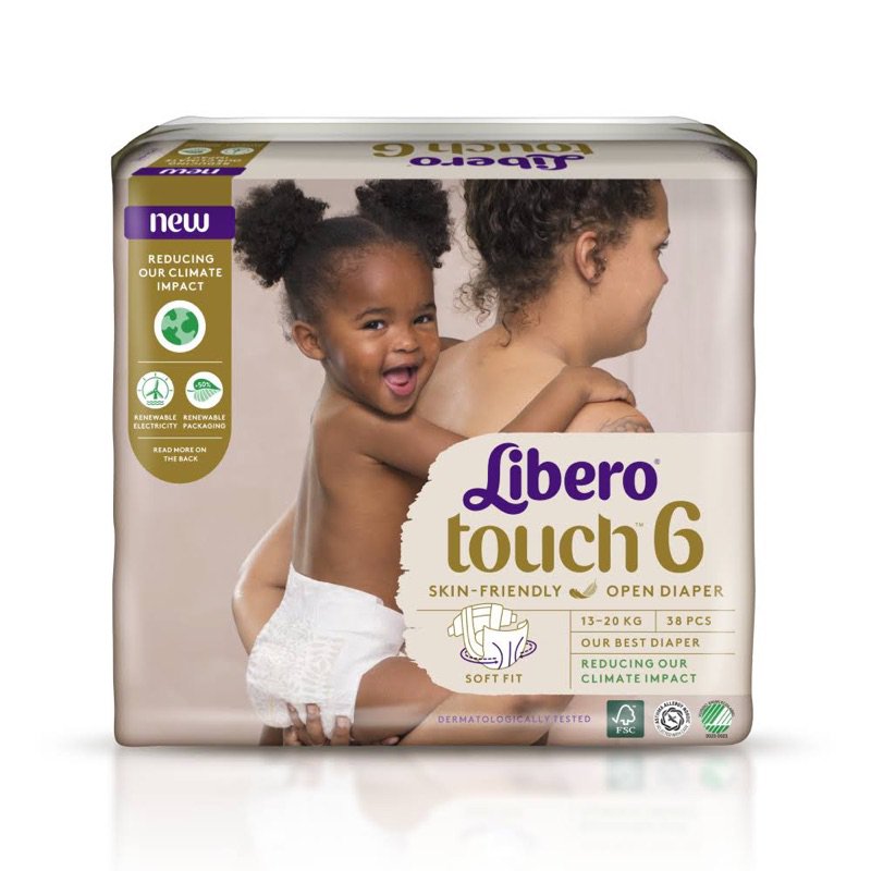 🇸🇪瑞典 Libero麗貝樂 Touch嬰兒紙尿褲6號(XL-38片/包) 已拆封剩26片（極新！保存良好）