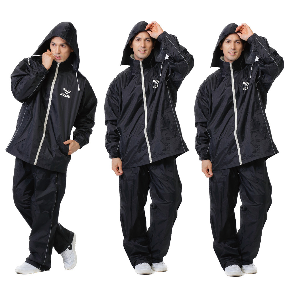 JUMP 將門 諾卡NOKA 高反光內裡網 套裝二件式風雨衣 升級+全套內裡 I 米圖
