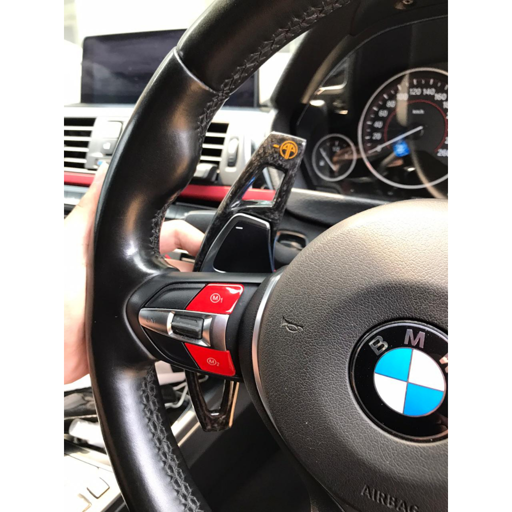 BMW 鍛造碳纖維 換檔撥片 方向盤 撥片 M盤 一般版本 M Sport F30