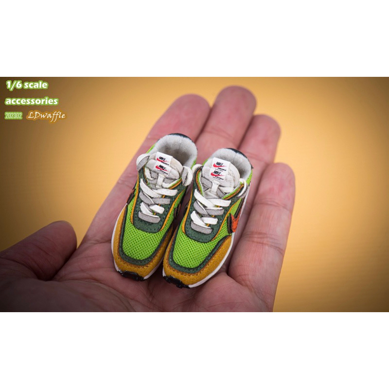 Nike x sacai LDwaffle 手工模型鞋 潮流模型 潮流玩具