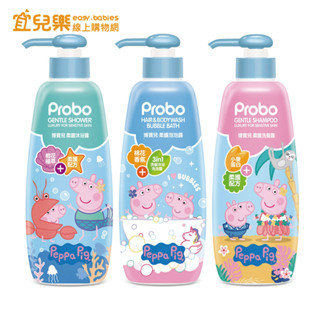 PROBO 博寶兒 柔護系列 沐浴露/泡泡露/洗髮露 500ml【宜兒樂】