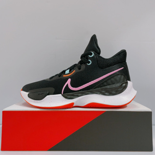 NIKE RENEW ELEVATE III 男女款 黑色 耐磨 運動 籃球鞋 DD9304-007