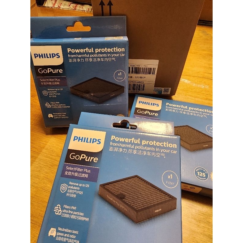 飛利浦PHILIPS GoPure Select Filter Plus GSF120過濾/濾網/車用空氣清淨 現貨