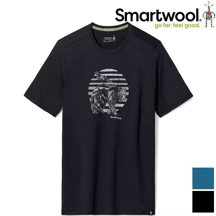 Smartwool Companion Trek Graphic 男款 美麗諾羊毛塗鴉T恤 物種遷徙 SW018112