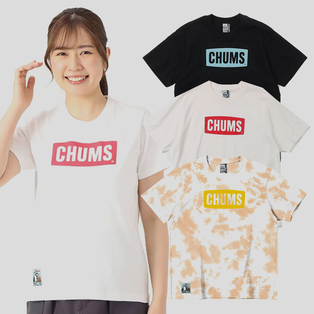 CHUMS 女 40 Years CHUMS Logo 短袖上衣 3色 CH112252-