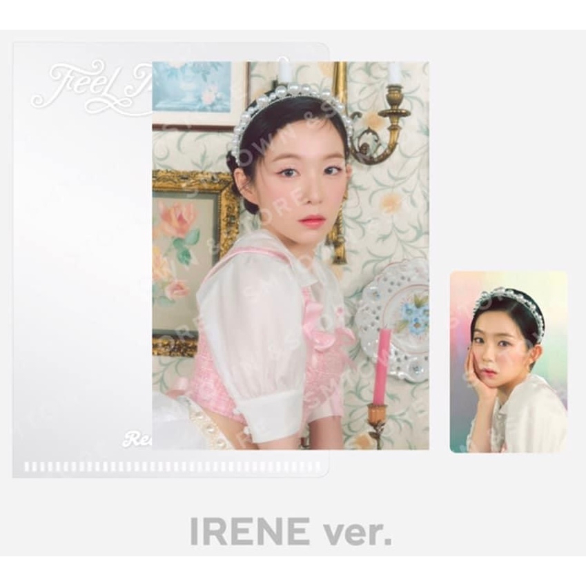 (現貨)RED VELVET Feel My Rhythm 官方 週邊 明信片 資料夾 Irene