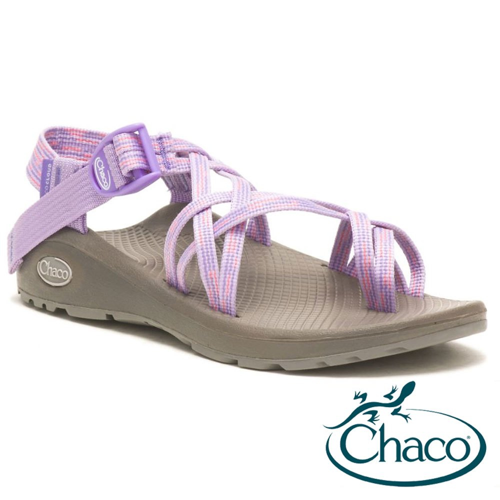 【Chaco 美國】女越野舒壓運動涼鞋 -雙織夾腳款 ZLW04『紫玫瑰』
