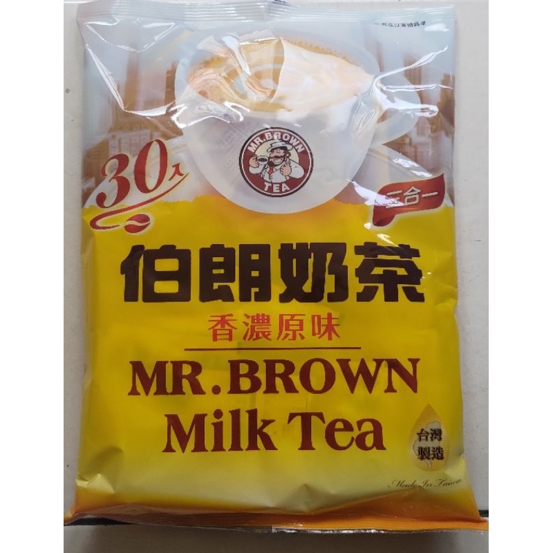 伯朗奶茶 三合一 香濃原味 17gX30包