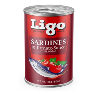 【Ellen家居】菲律賓 Ligo 利高 Sardines Chili Red 辣味番茄醬沙丁魚 罐頭