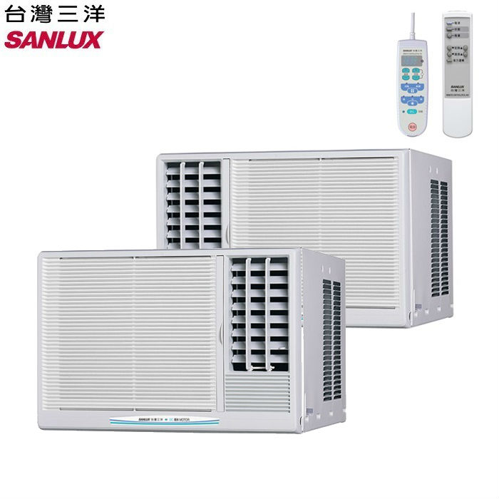 台灣三洋SANLUX 5-7坪定頻窗型冷氣SA-L41FEA/SA-R41FEA