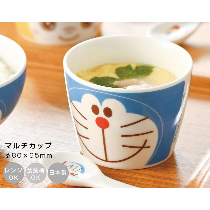 ♡松鼠日貨♡日本製 正版 小叮噹 Doraemon 多啦A夢 陶瓷 茶碗蒸碗  茶碗 杯子