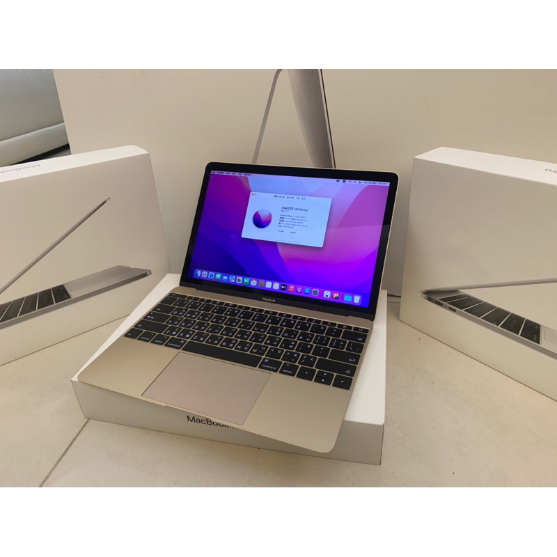 【2h快速出貨】M2 intel MacBook 12吋 二手筆電 輕薄筆電 超強文書機 SSD A1534