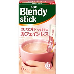 日本AGF blendy stick 低咖啡因微糖咖啡 日本咖啡 agf咖啡 即溶咖啡 三合一咖啡
