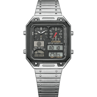 【CITIZEN 星辰】Chronograph 80年代復古計時電子腕錶 JG2126-69E 33.4mm 現代鐘錶