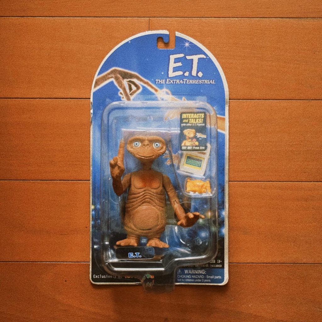 稀有釋出 / 2001年 玩具反斗城 E.T. ET 外星人 吊卡 吊卡玩具 公仔 擺飾 收藏