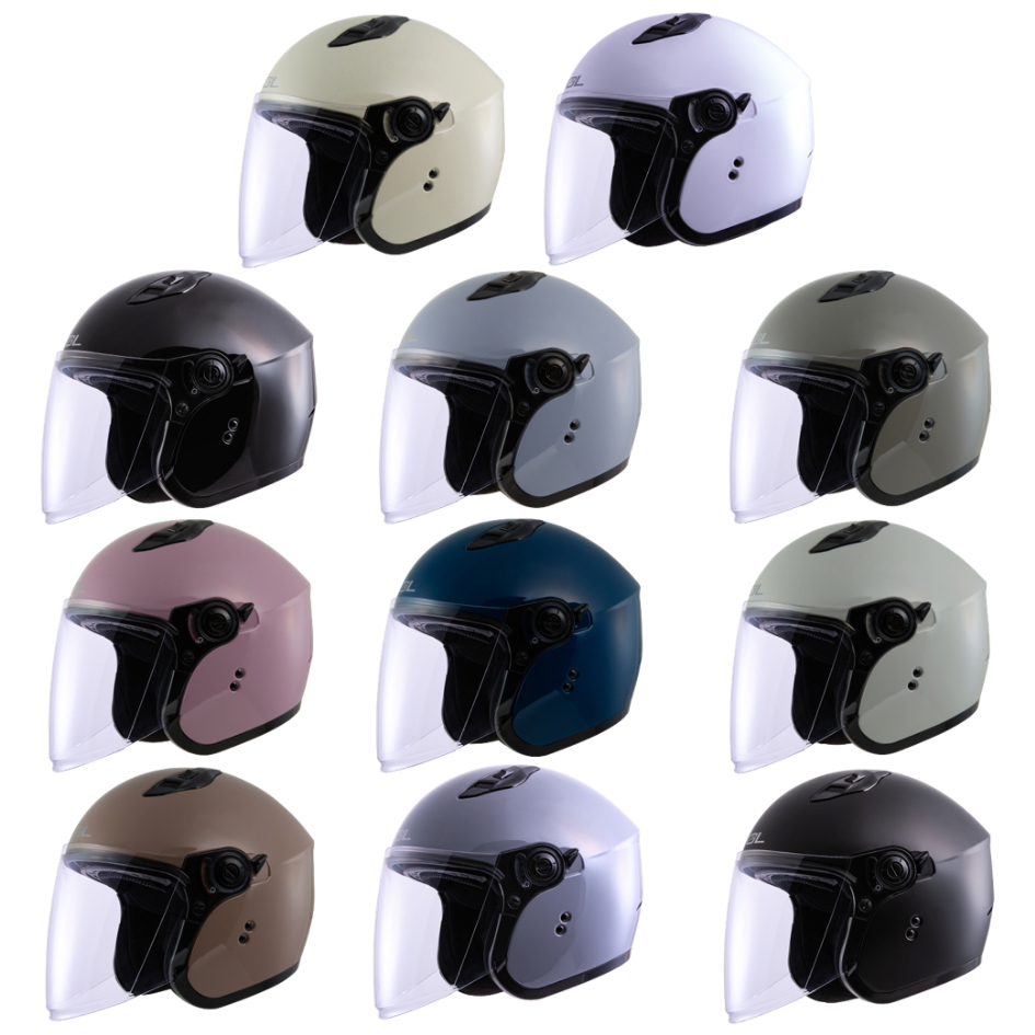 SOL 安全帽 SO12 SO-12 素色 多色可選 半罩 內藏墨鏡 雙D扣 雙層鏡 加長鏡片 輕量化 小尺寸