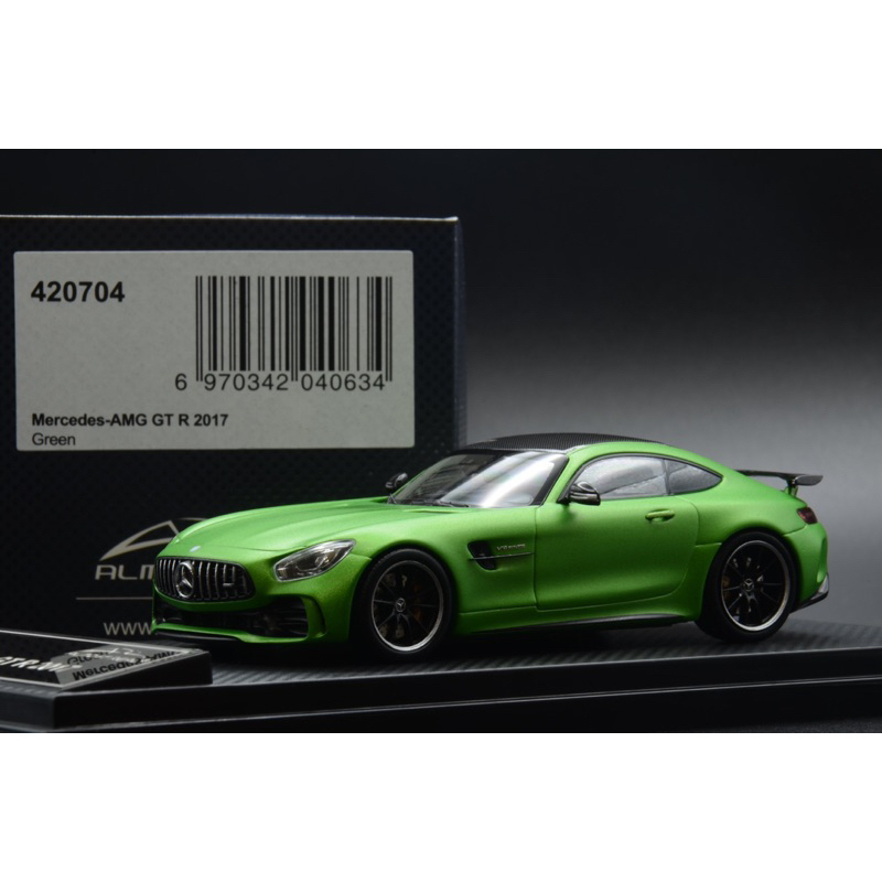 1/43 Almost Real 賓士 AMG Mercedes-AMG GTR 2017 Green 綠魔