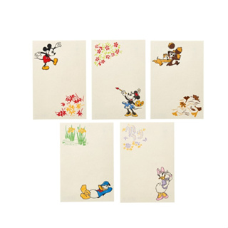 稀有! 日本製 鳩居堂 Kyukyodo X 迪士尼 Disney 聯名 和紙明信片 米奇/米妮/唐老鴨/奇奇與蒂蒂
