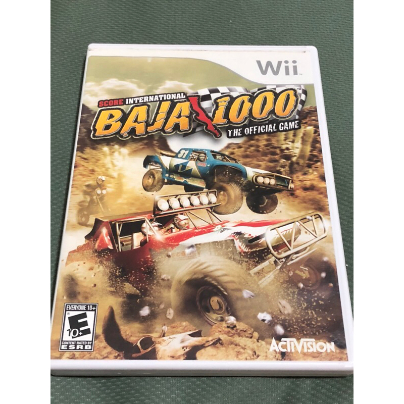 Wii 美版 國際拉力賽 BAJA 1000 美規主機才能玩