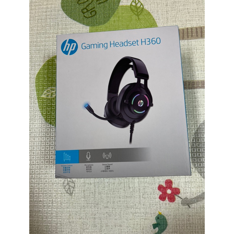 全新未拆HP H360 3.5 mm耳機孔/耳機帶麥克風