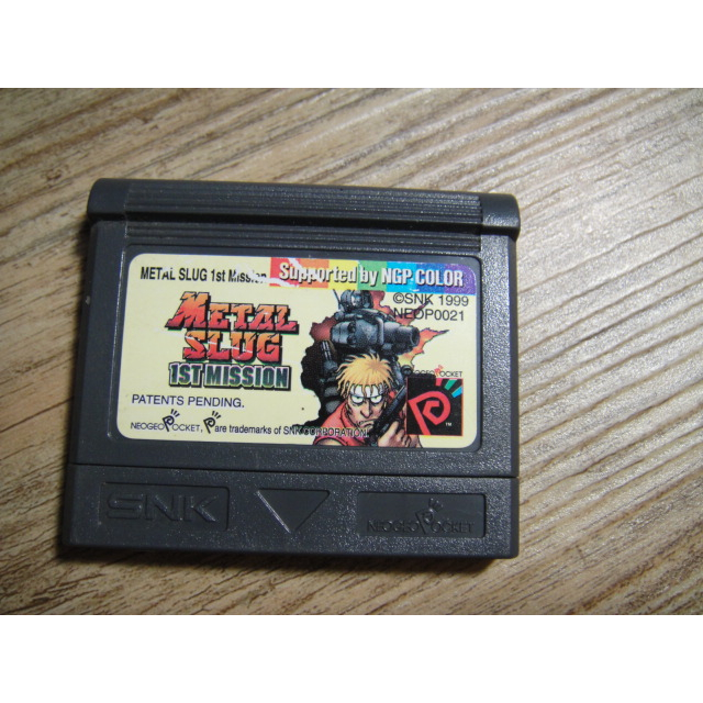 SNK neogeo pocket 卡帶 日版越南大戰 METAL SLUG