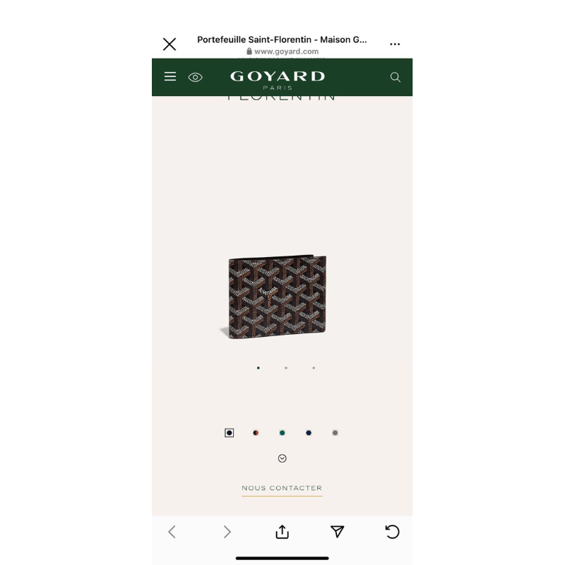 預訂⚡️Goyard 零錢袋 短夾 代購