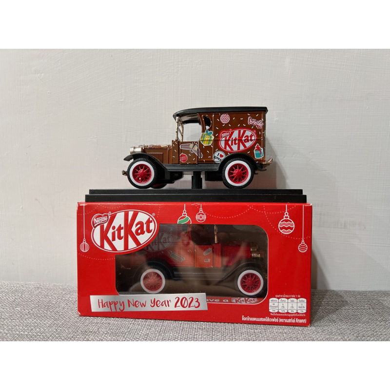 現貨兩台一組$480🉐️泰國KITKAT 經典汽車聖誕限量款Xmas KITKAT巧克力新年限量版經典車款系列禮盒限量款