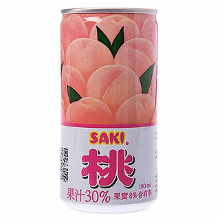 韓國 SAKI 水蜜桃果汁(180ml)【小三美日】DS013702