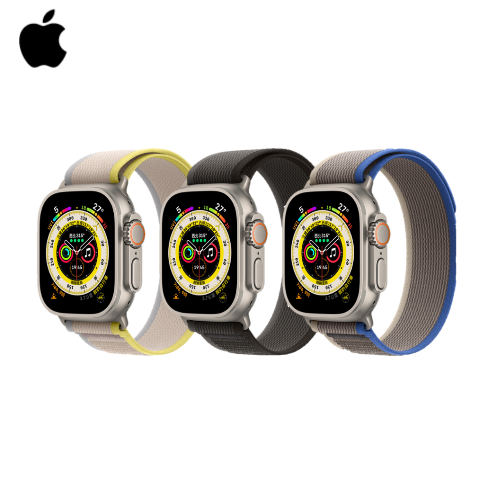 實體門市 分期【Apple】Apple Watch Ultra 49mm/GPS+行動網路 鈦金屬錶殼-越野錶環