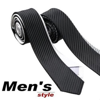 【vivi領帶家族】韓版超窄領帶 4cm雙色領帶(黑白34-17)
