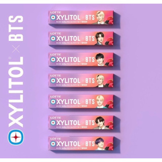 「出清價」BTS聯名口香糖 LOTTE XYLITOL 莓果 水蜜桃 防彈少年團