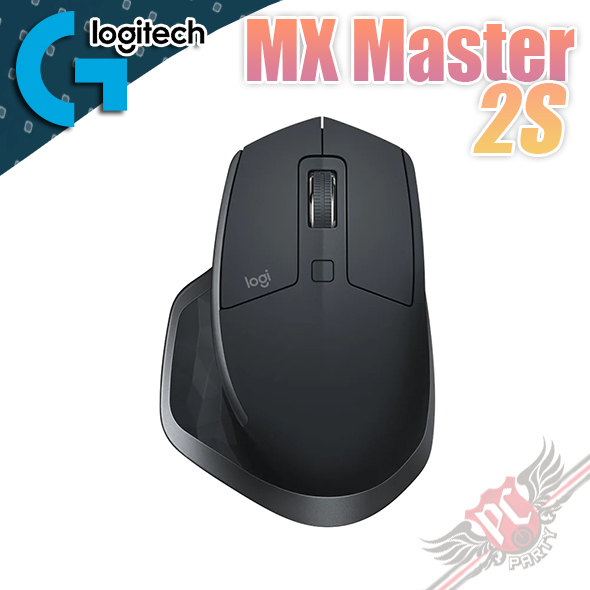 羅技 Logitech MX Master 2S 無線滑鼠 黑 PC PARTY