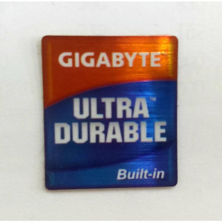 GIGABYTE 技嘉 ULTRA DURABLE 標誌貼紙貼紙 原廠貼紙 全新品