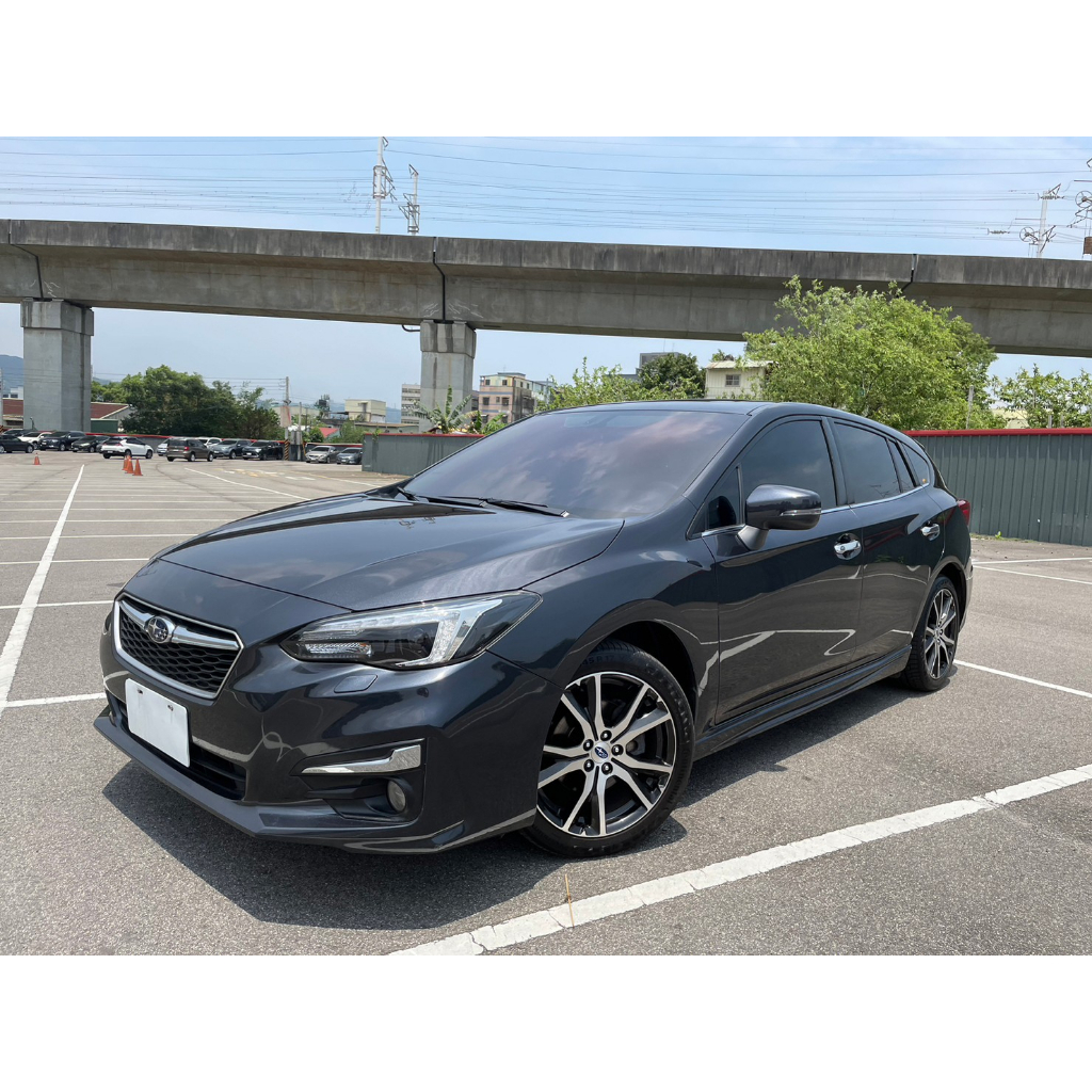 正2017年出廠 Subaru Impreza 5D 1.6i-S 珍珠灰 CarPlay/盲點偵測，實跑8萬公里