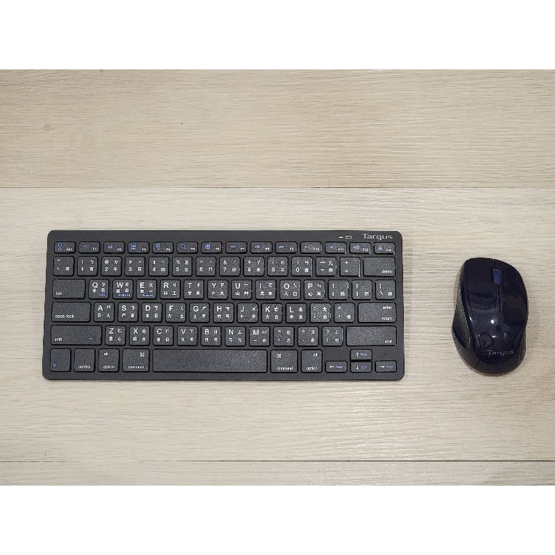 【Targus 泰格斯】藍芽鍵盤 + 無線滑鼠