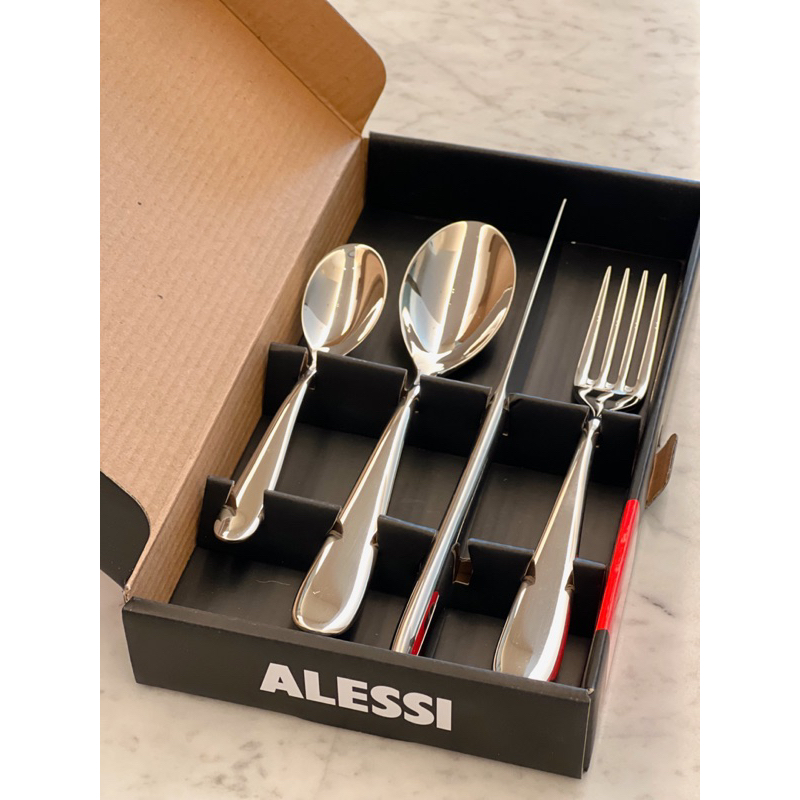 ALESSI米蘭刀叉餐具4件入（共4組）