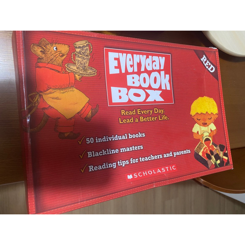 Everyday Book Box セット Amazon.co.jp: Everyday Book Box/ Red, Grades K-1