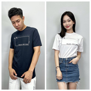 【New START精品服飾-員林】Armani Exchange AX 方框字母 短袖上衣 短袖 短T